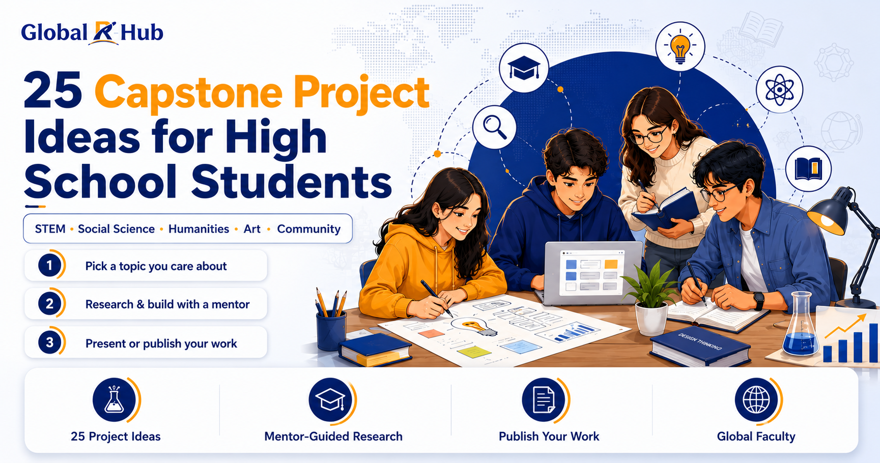 25 Capstone Project Ideas for High School Students (2026 Guide)