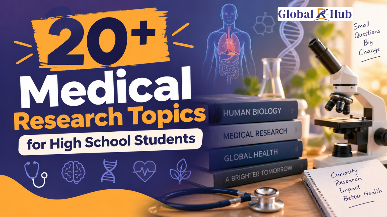 20+ Medical Research Topics for High School Students