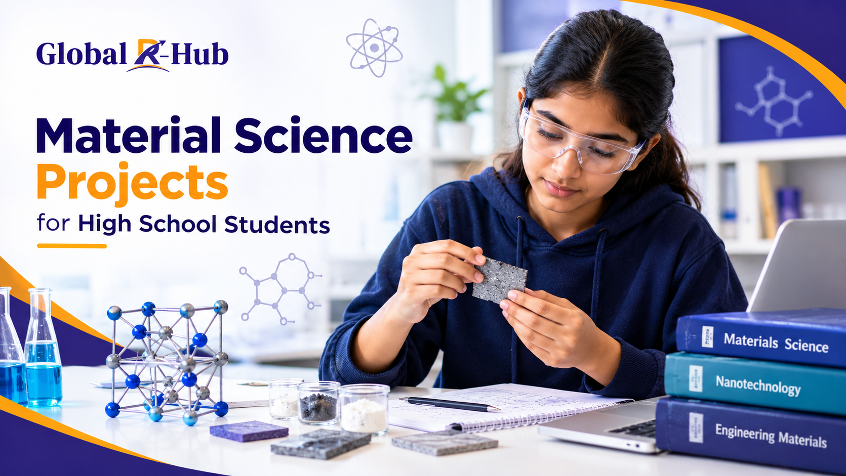 23 Material Science Projects for High School Students (Wet-Lab & Computational)