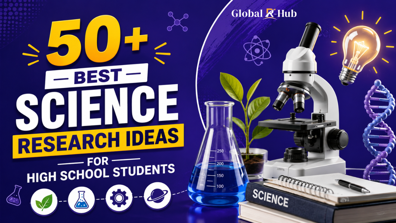 50+ Best Science Research Ideas for High School Students in 2026