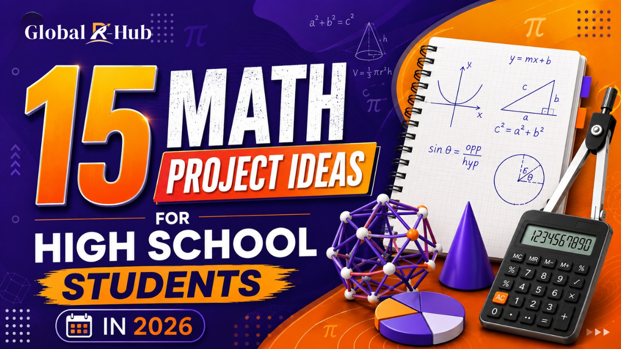 15 Math Project Ideas for High School Students in 2026